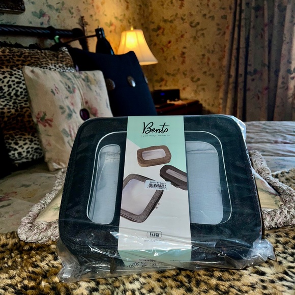 lug Handbags - Bento Box 3pc Storage Container Set NWT'S